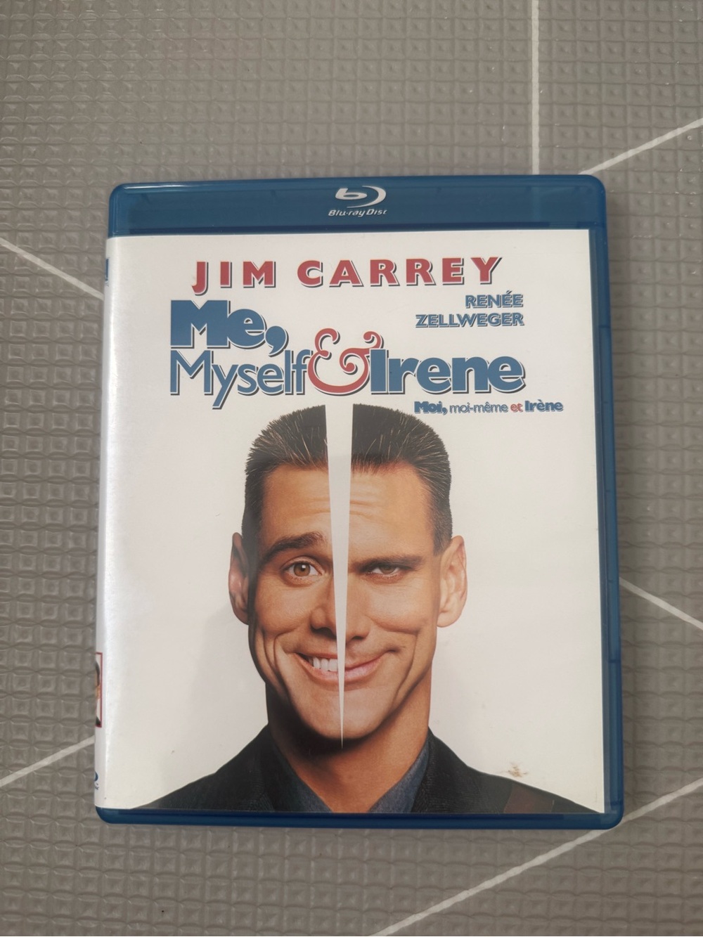Me, Myself & Irene Blu-ray - Jim Carrey (Blue Case)
